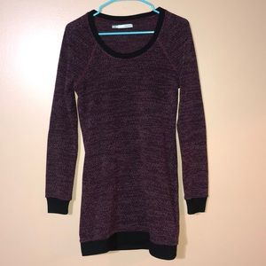 Maurice’s | Maroon Purple Bodycon Sweater Dress